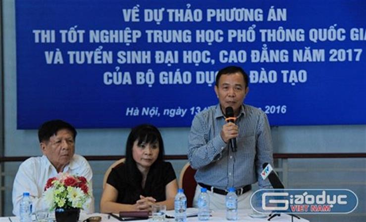 Phó giáo sư Nguyễn Phương Nga giải đáp về Dự thảo thi quốc gia 2017